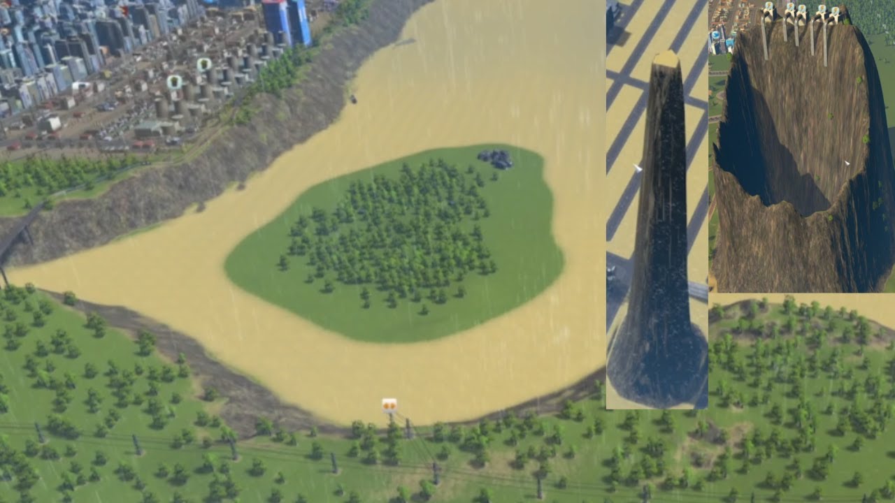 Cities Skylines: Настоящий город (Часть 5): Мегапроекты и осушение озера