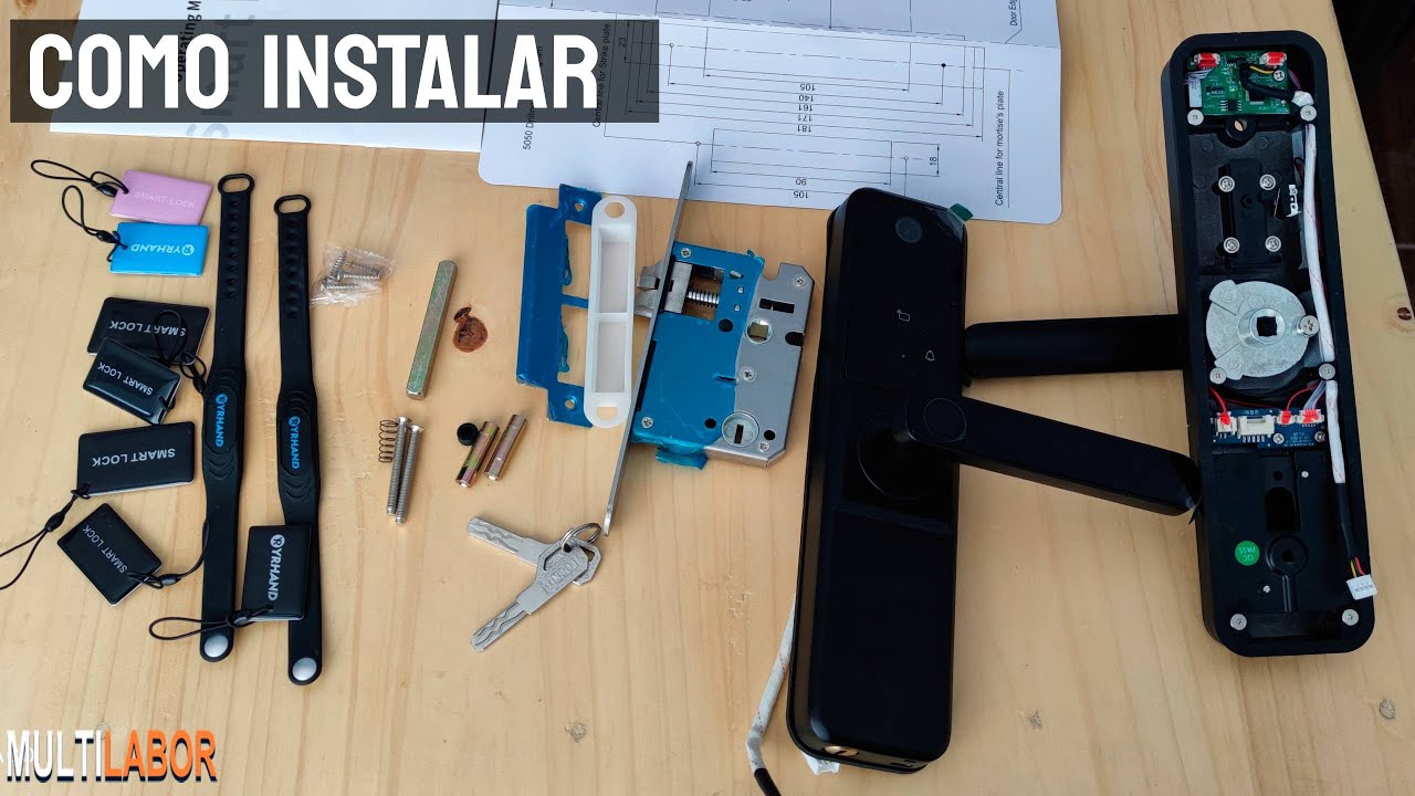 Como Instalar una Cerradura Inteligente de Puerta
