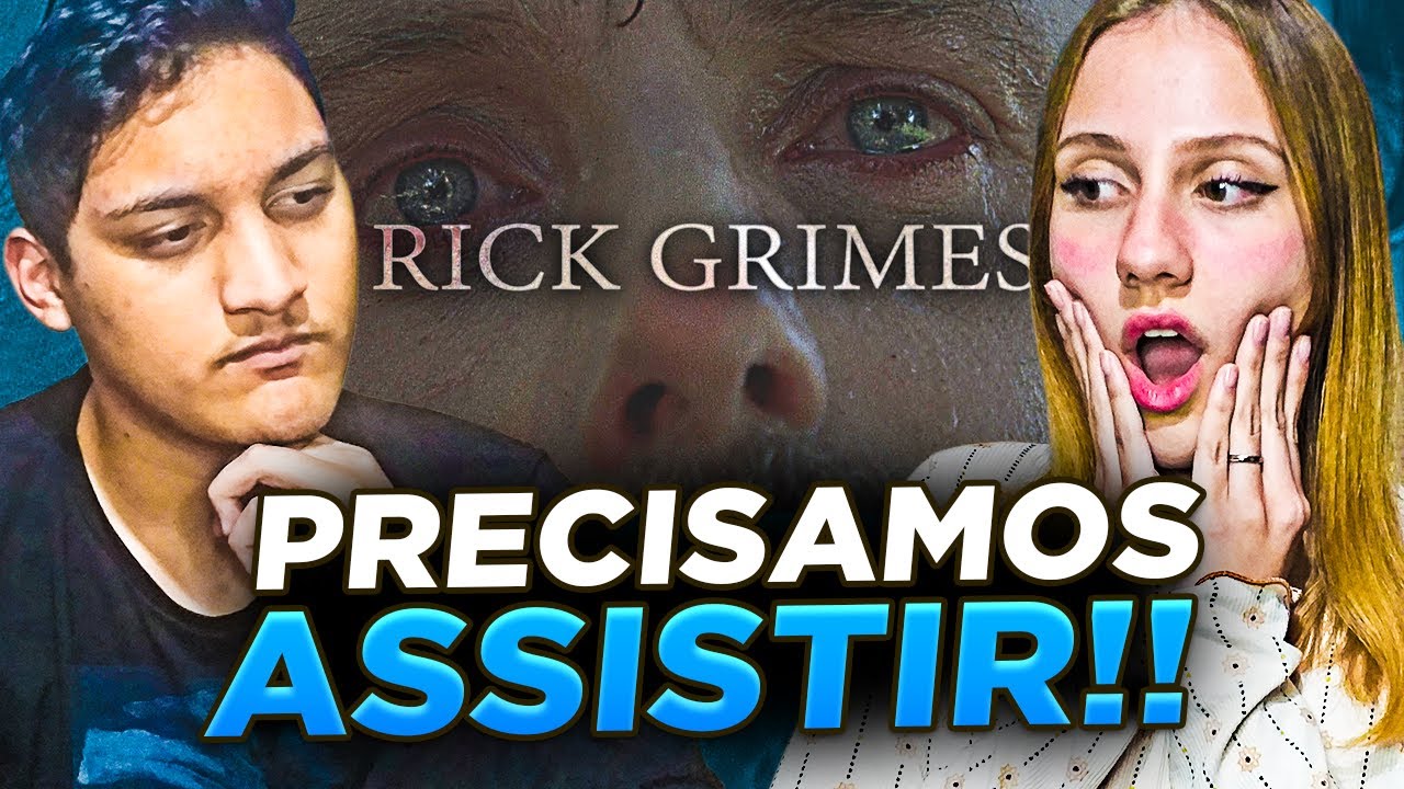 REACT EM CASAL - The Walking Dead | Rick Grimes (Interativo Edições)