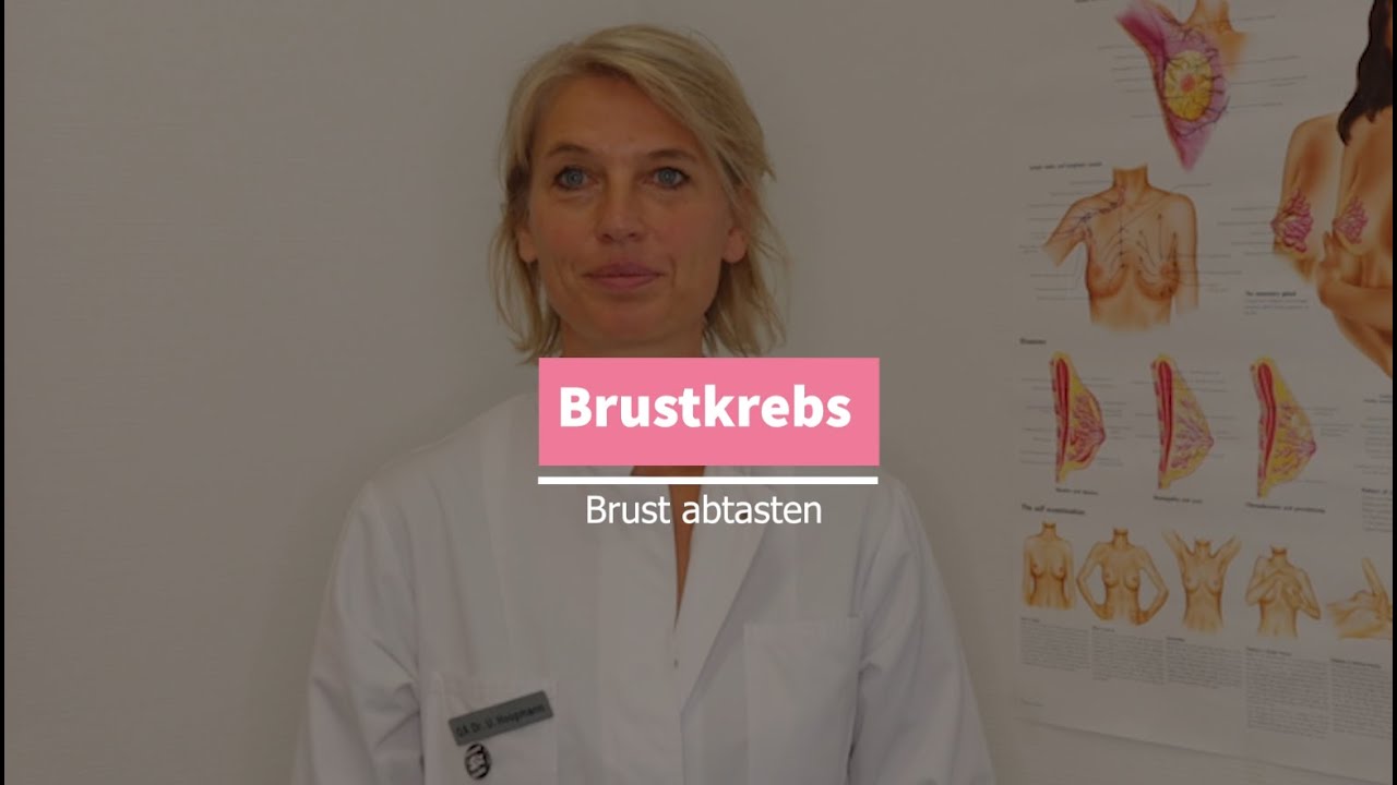 Brustkrebs &ndash; die Brust richtig abtasten: So geht die Selbstuntersuchung