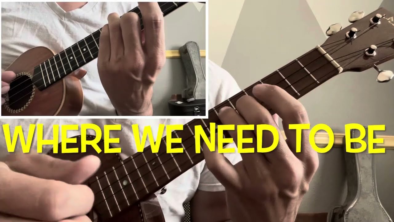 &ldquo;Where We Need To Be&rdquo; | Ukulele Duet | Cordoba 25CK & Lanikai MAS-T | Song Of Peace and Acceptance