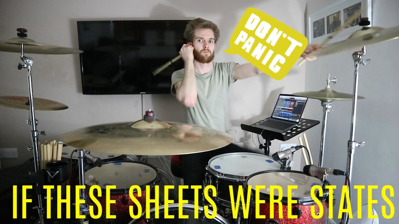 All Time Low - If These Sheets Were States (DRUM COVER)