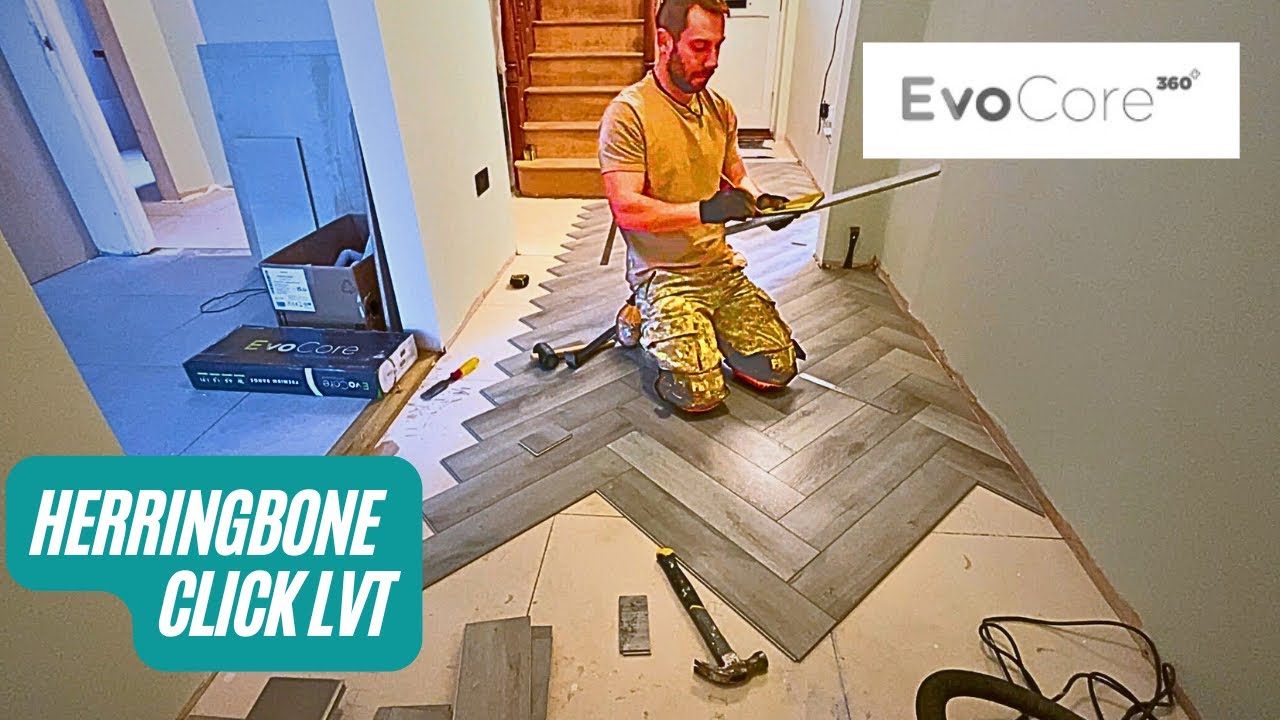 LVT-напольное покрытие с замком 