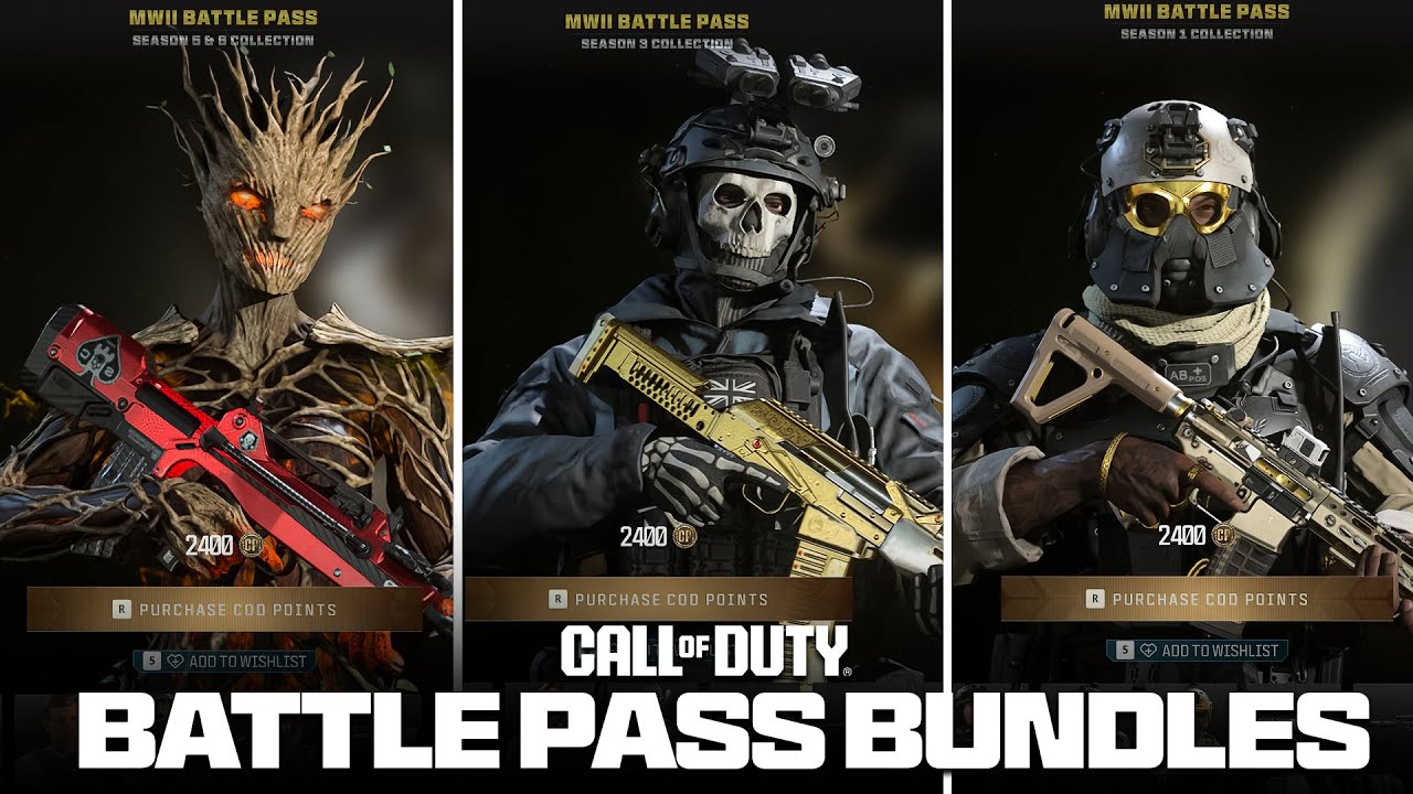 ALL MW2 & MW3 Battle Pass Bundles Store Collection SHOWCASE in Season 6! (Modern Warfare 3)