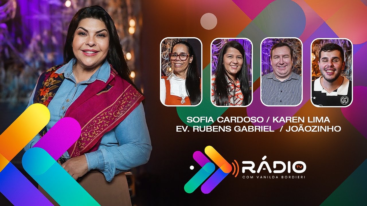 Radio Live TV  -  Sofia Cardoso, Karem Lima, Joãozinho, Ev.  Rubens Gabriel