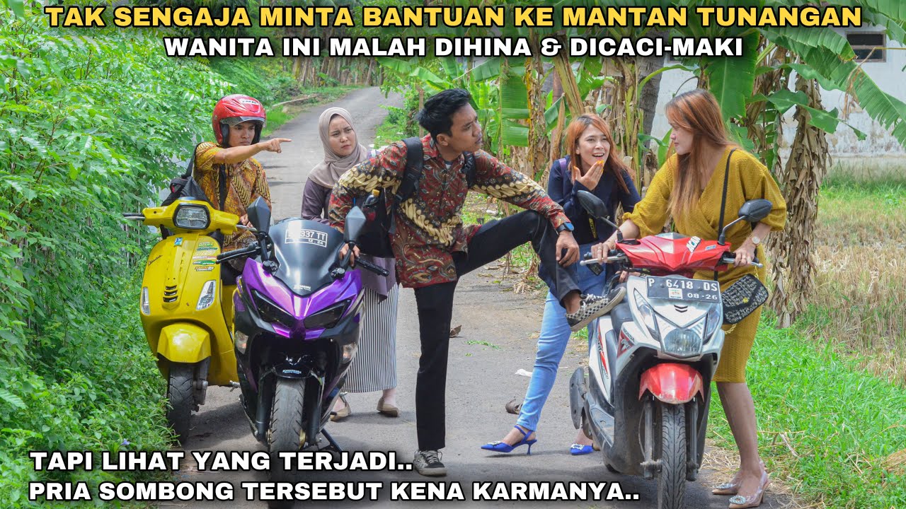 TAK SENGAJA MINTA BANTUAN KE MANTAN TUNANGAN SAAT DIJALAN, WANITA INI MALAH DIHINA & DICACI-MAKI !!