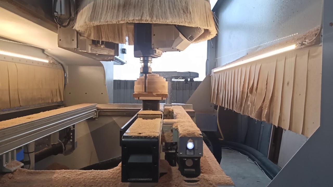 Homag cnc 5axis milling  dome