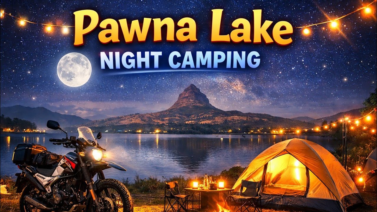 Pawna Lake Night Camping/ beautiful Camping place and Camping tent house/ part -2