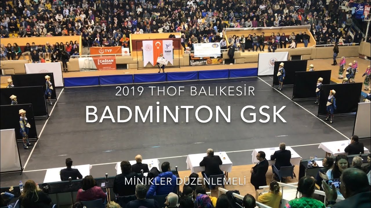 Badminton GSK | Minikler D&uuml;zenlemeli | 2019 THOF Balıkesir #Zeybekoloji