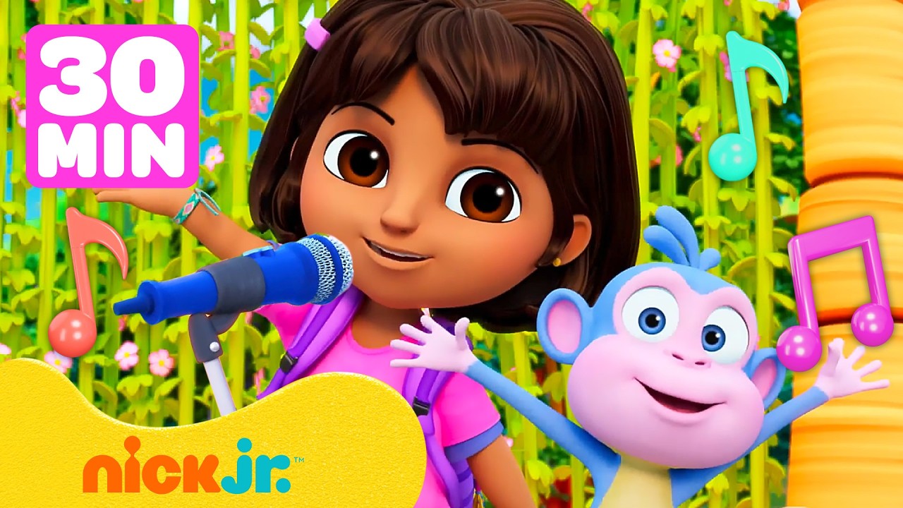 Dora organizuje pokaz talentów! 🎶 30 minut | Nick Jr. Polska