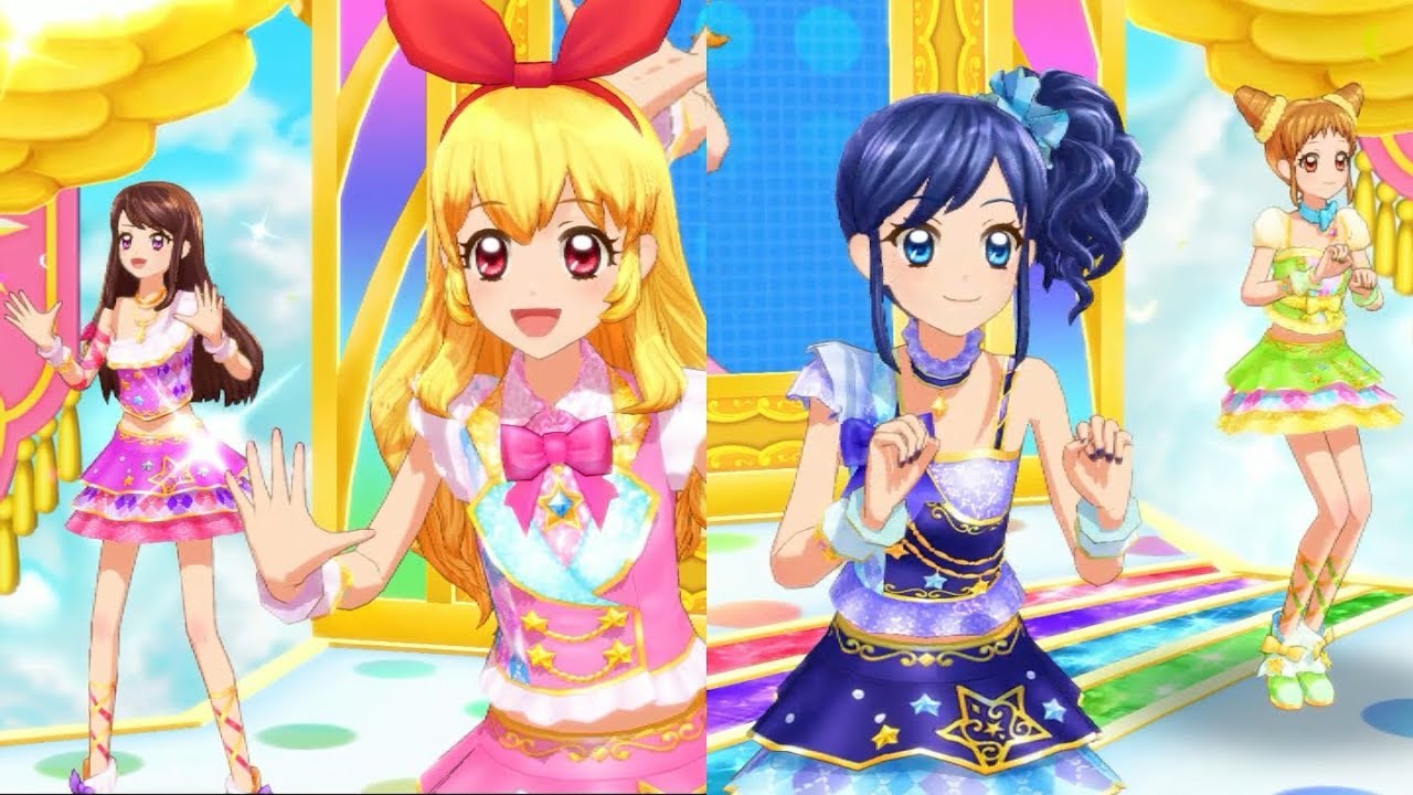 【アイカツフレンズ！】アイカツ☆ステップ！_★3+アンコール_いちご・あおい・蘭・おとめ