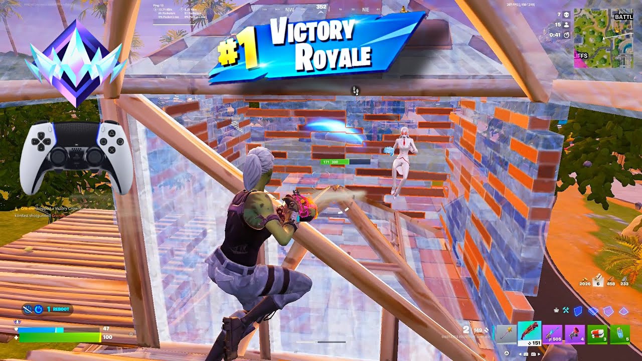 Fortnite Unreal Ranked Reload | PS5 Controller Gameplay