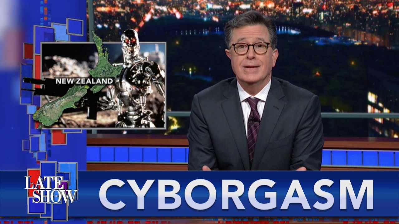 Stephen Colbert's Cyborgasm: The Race To Stop Killer Robots