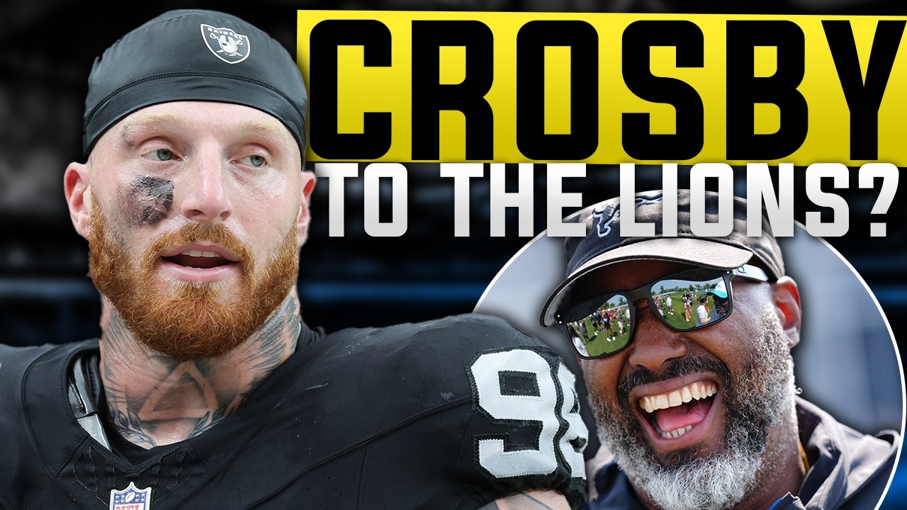 NFL Raiders Beat Writer on MAXX CROSBY to the Detroit Lions?!?