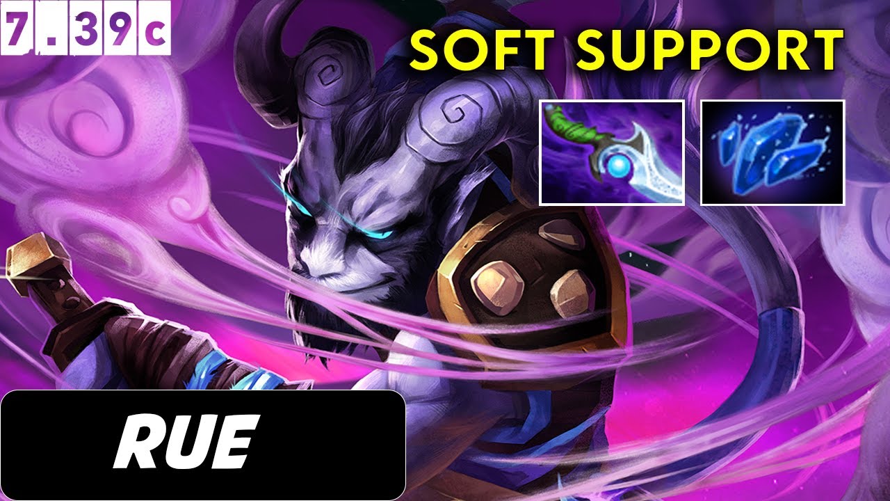 Rue Riki Soft Support - Dota 2 Patch 7.39c Pro Gameplay