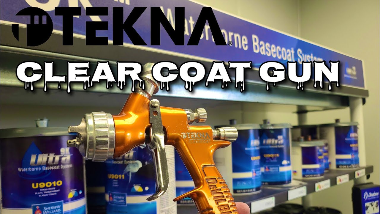 TEKNA CLEAR COAT GUN