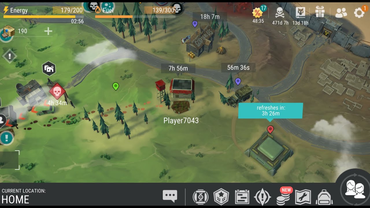 LDOE revenge Player7043  |  Different base layout