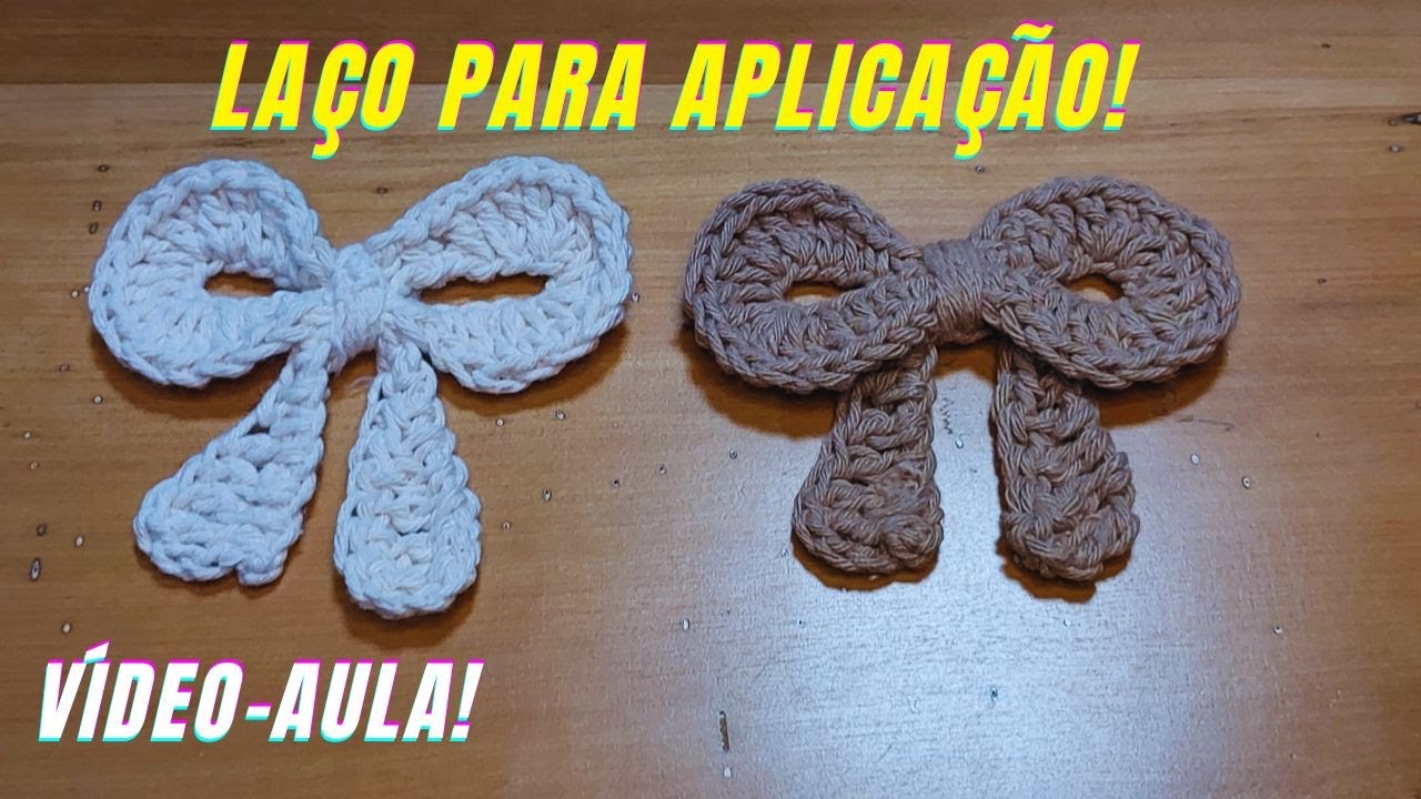 LAÇO DE CROCHÊ