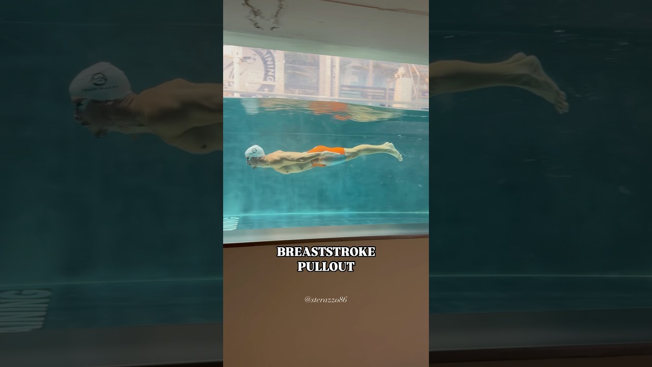 Wrong #breaststroke pullout Vs Correct pullout 🐸