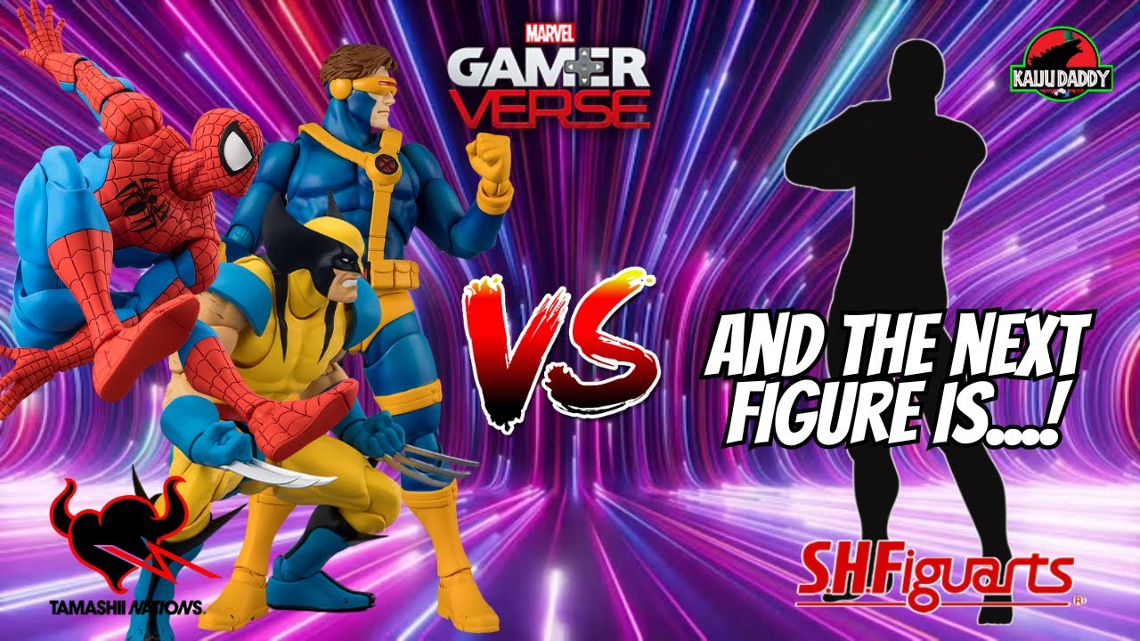 AND THE NEXT GAMERVERSE FIGURE IS.... PLUS Gamerverse Spider-Man IN HAND