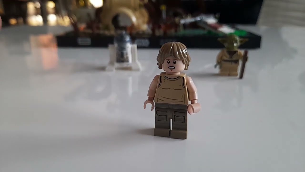 LEGO Star Wars Diorama: Szkolenie Jedi na Dagobah 75330 recenzja