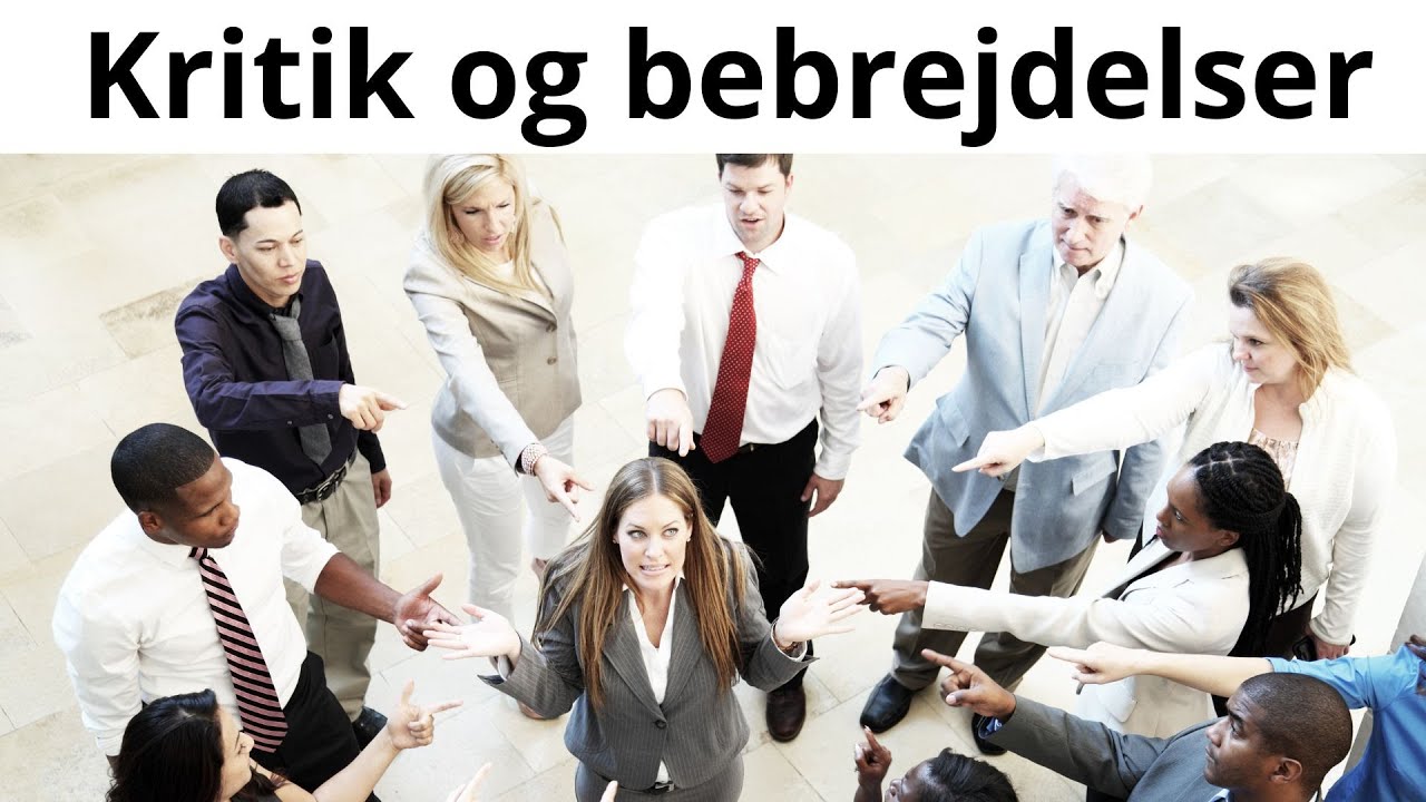 Kritik og bebrejdelser. Hvordan det er en dr&aelig;ber i ethvert parforhold (og i enhver relation)