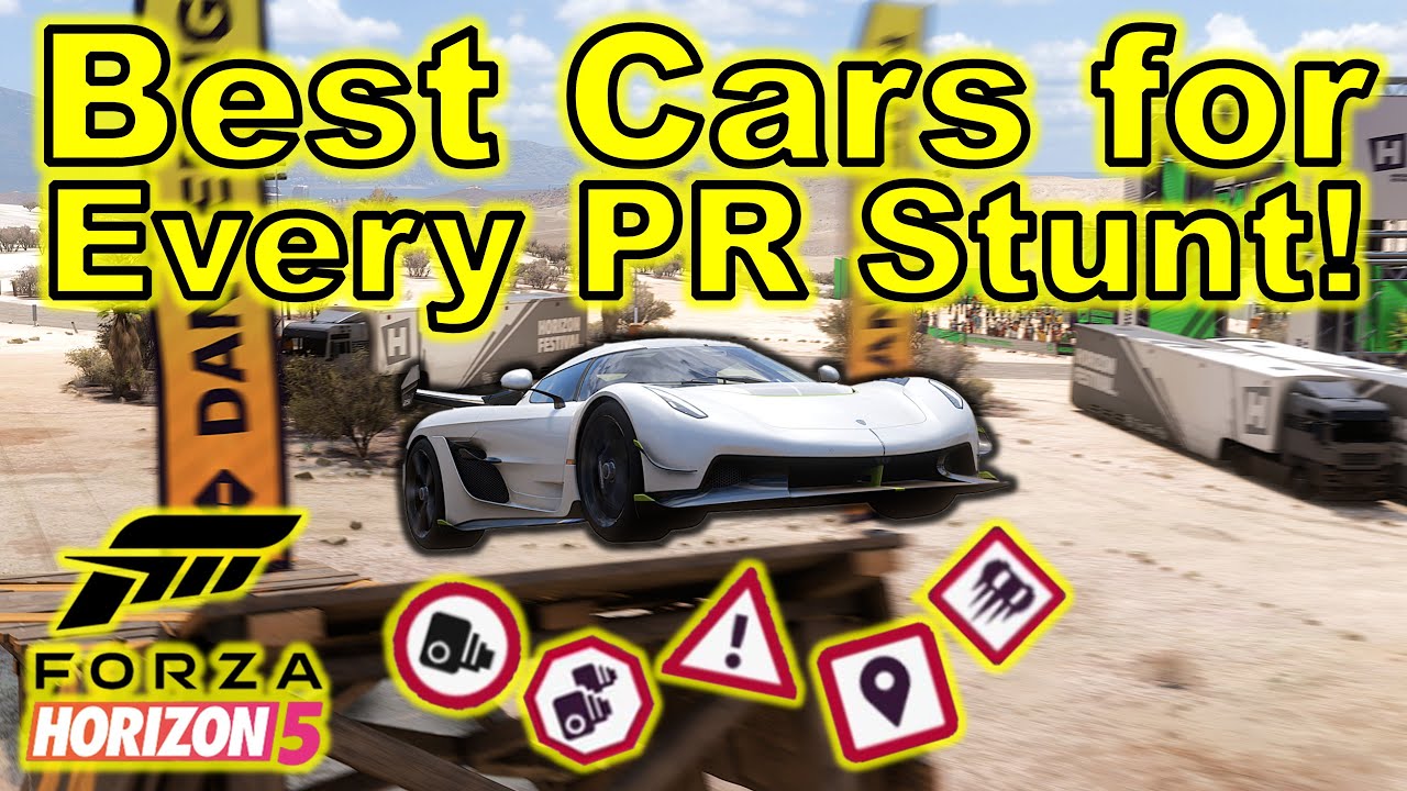 ЛУЧШИЙ автомобиль для каждого PR-трюка в Forza Horizon 5!