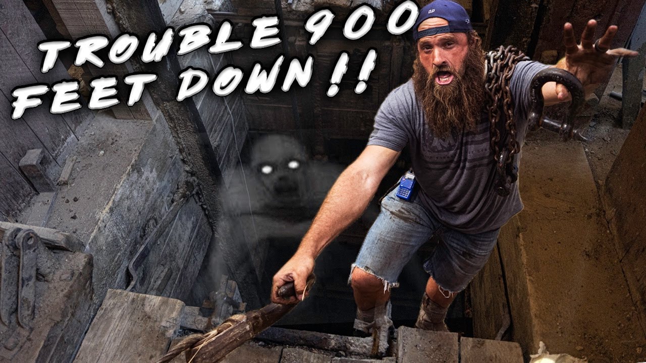 We Got Stuck In An Old Mineshaft Elevator 900 Feet Below The Ground At Cerro Gordo!