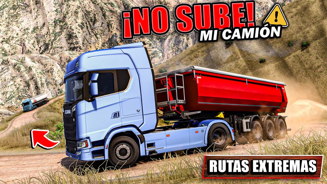 RUTAS EXTREMAS | ¡Esta MONTAÑA CASI NOS DETIENE! 😱 | ETS2