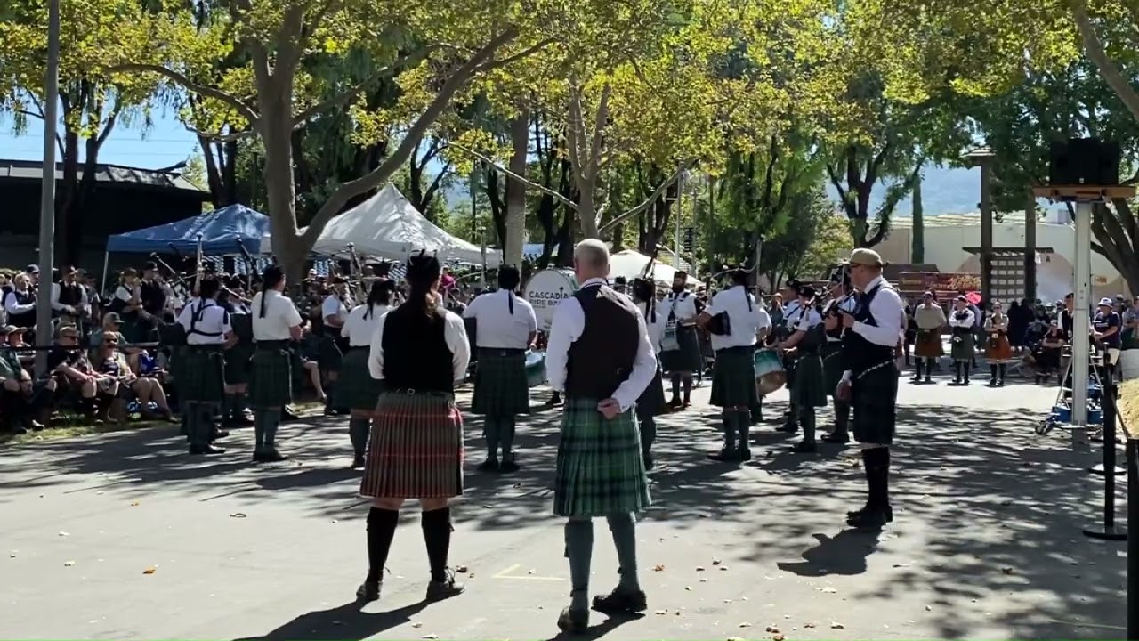 Cascadia Pipe Band Gr2 Medley WUSPBA Pleasanton Gathering 2024