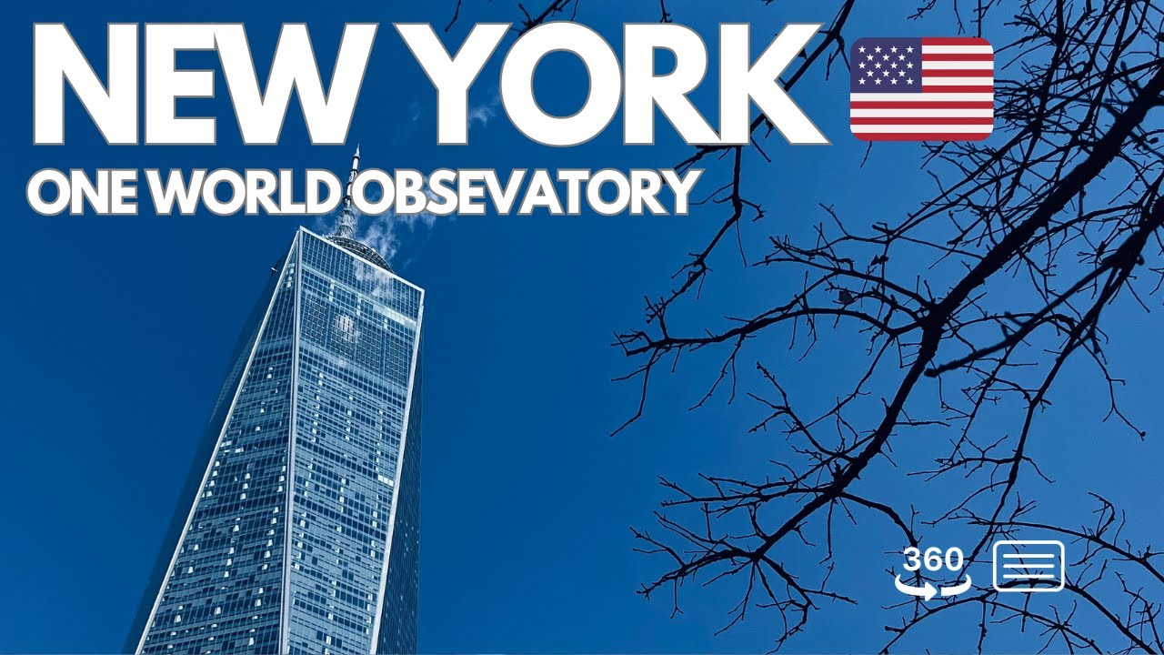 One World Observatory 360: Вы НИКОГДА не видели Нью-Йорк таким!