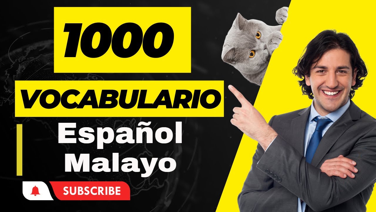 💕 Aprende vocabulario básico Español Malayo para principiantes