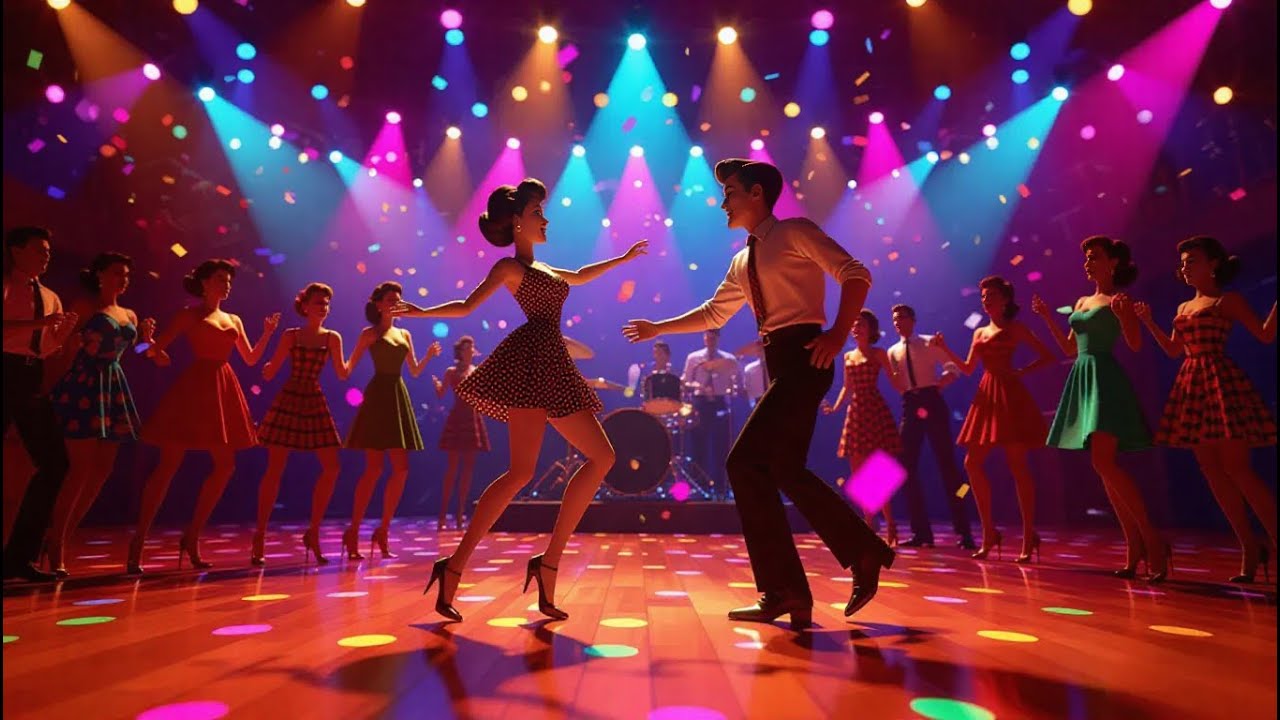 Sur la Piste du Week-End 🎸 Chanson Rockabilly Énergique pour Fêter le Vendredi !