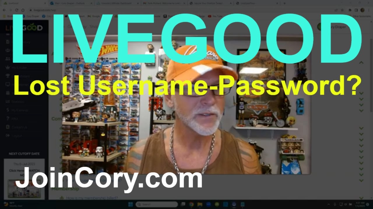 LIVEGOOD Lost Username or Password? Relax, Do This Now