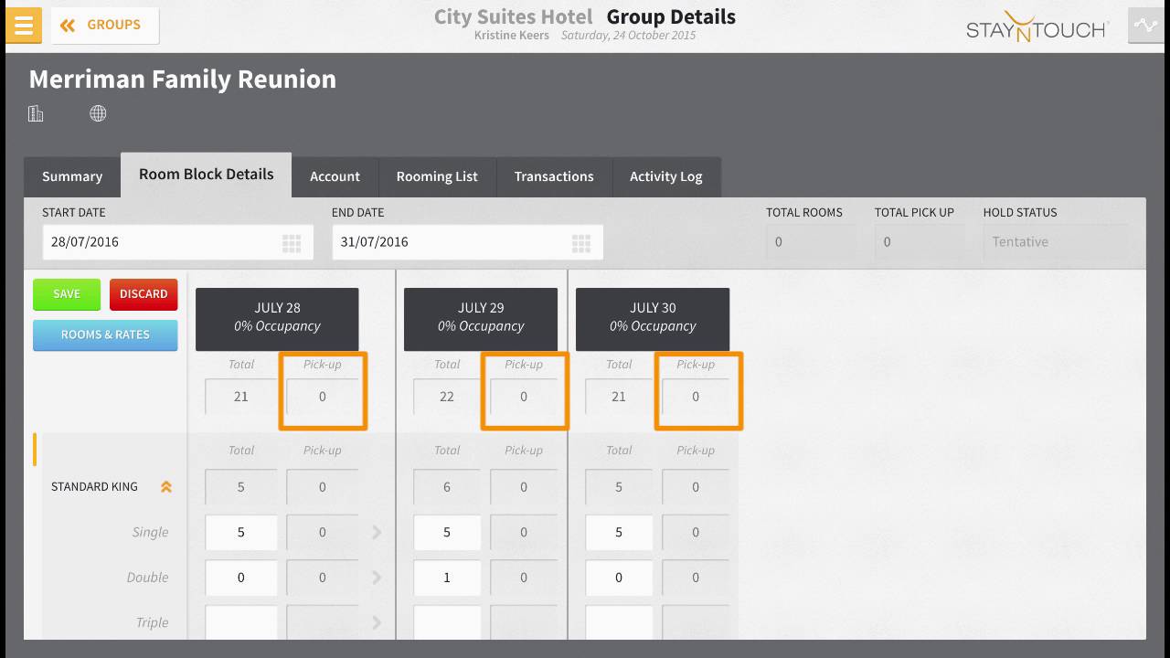 How to Create a Group Block and Reservations