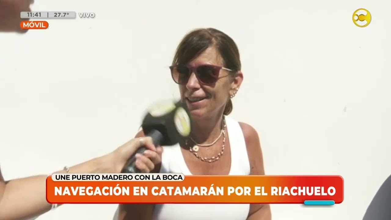Navegación en catamarán por el Riachuelo │LPELDM│ 23-01-26