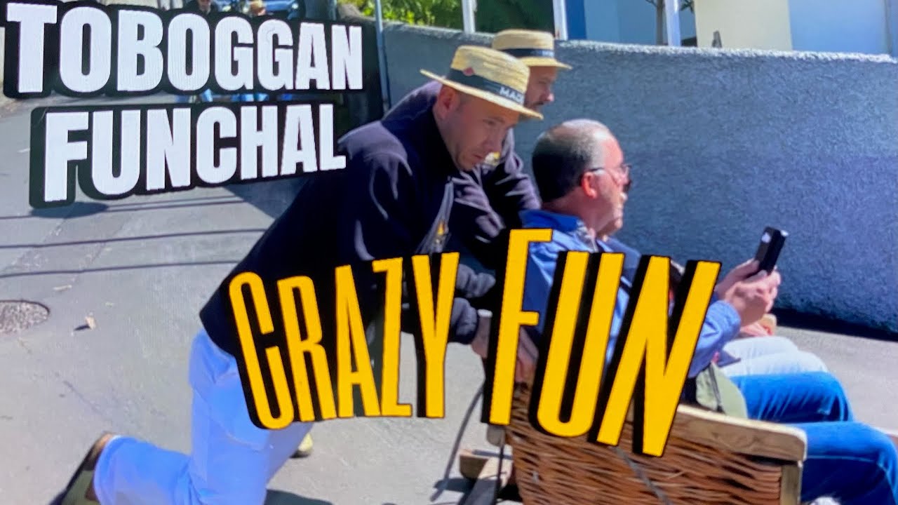 Madeira - Toboggan Ride Funchal