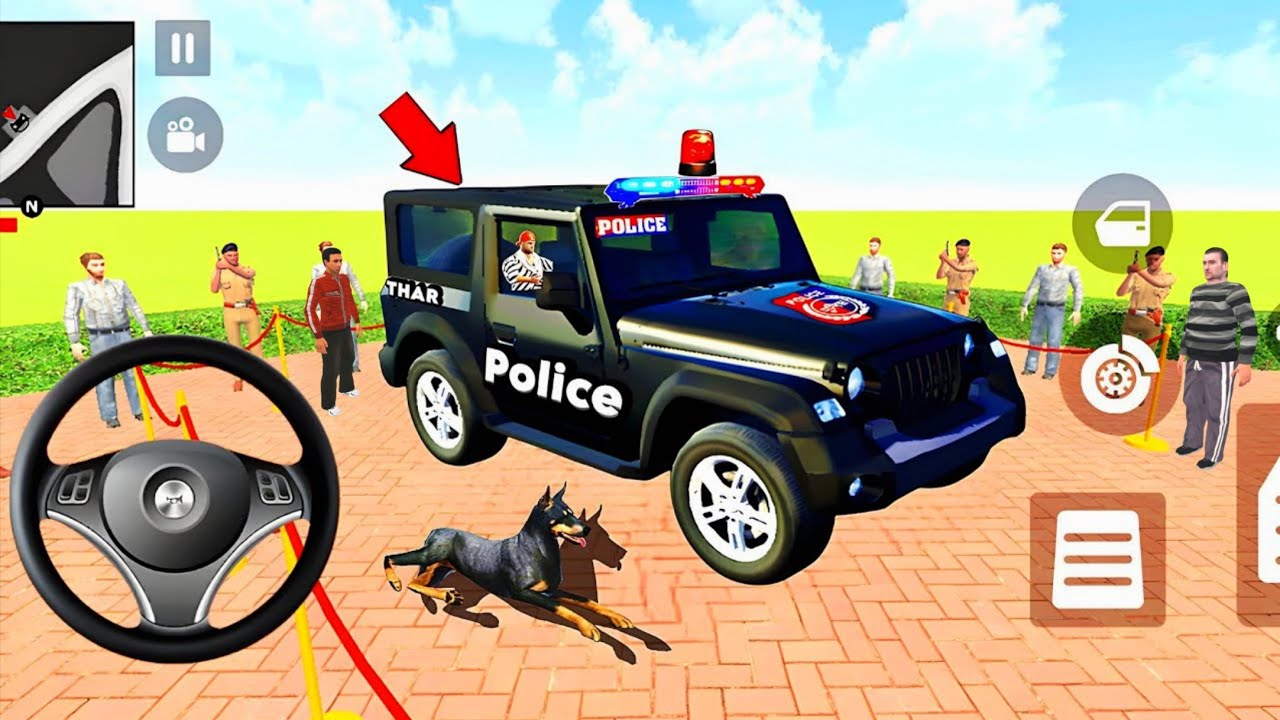 🤑Indian Thift Auto Simulator😍Indian Showroom Purchase😲Modified Lexriy New Police DumperAnd Bike🥰Game