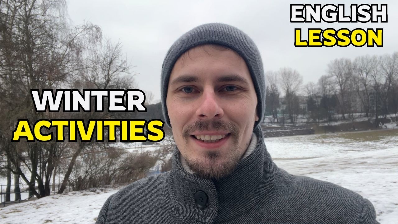 Winter Activities in English | Vocabulary Lesson
