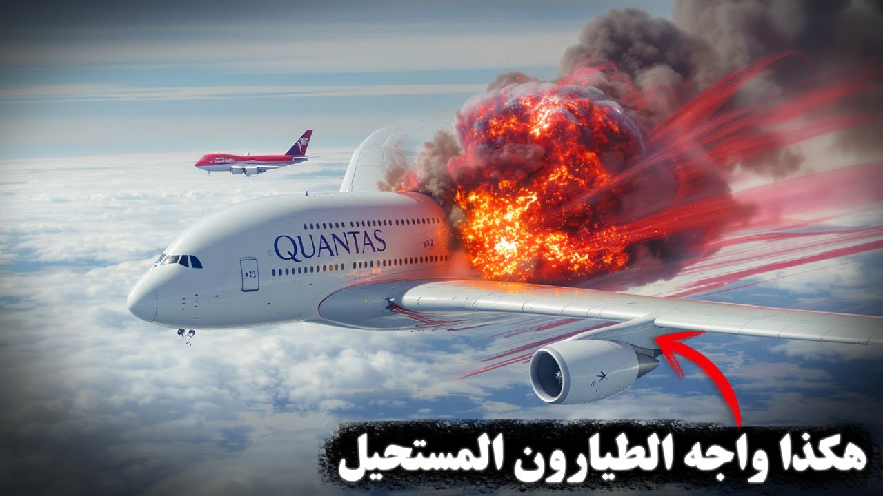 وثائقي حوادث الطائرات: انفجار محرك إيرباص A380 والطيارون يتحدّون المستحيل!