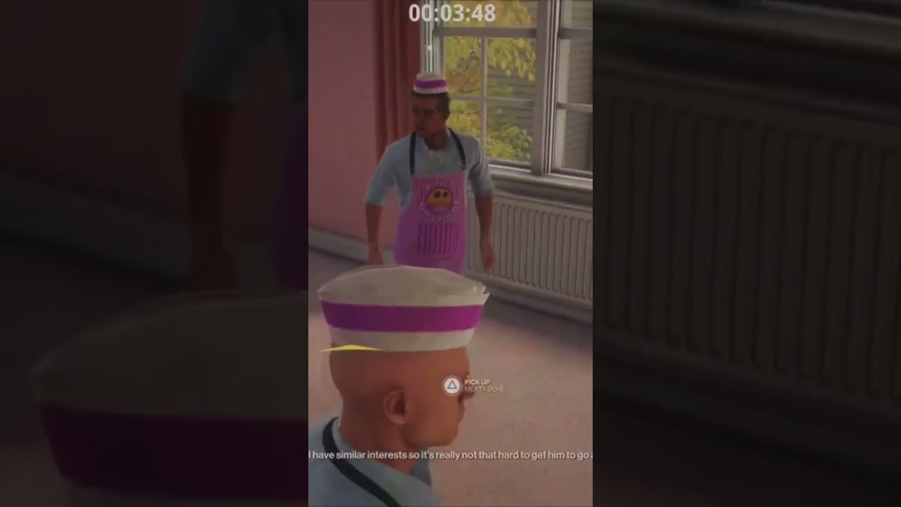 Hitman - Hey who are you? #shorts #gaming #gamingvideos #games #gamingshorts #gamingroom