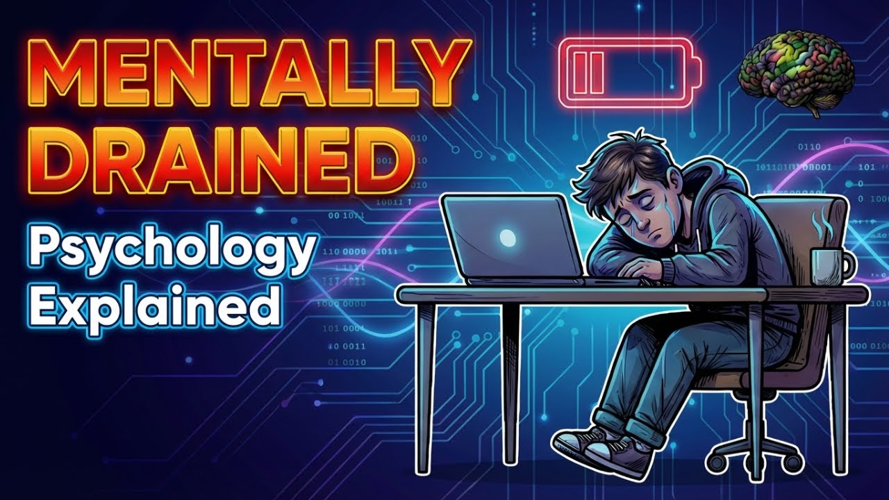 Why Your Brain Feels Tired All the Time (Psychology Explained)