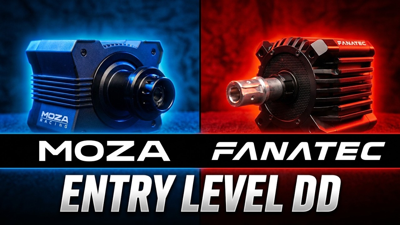 Специальный: MOZA R5 против Fanatec CSL DD 5Nm