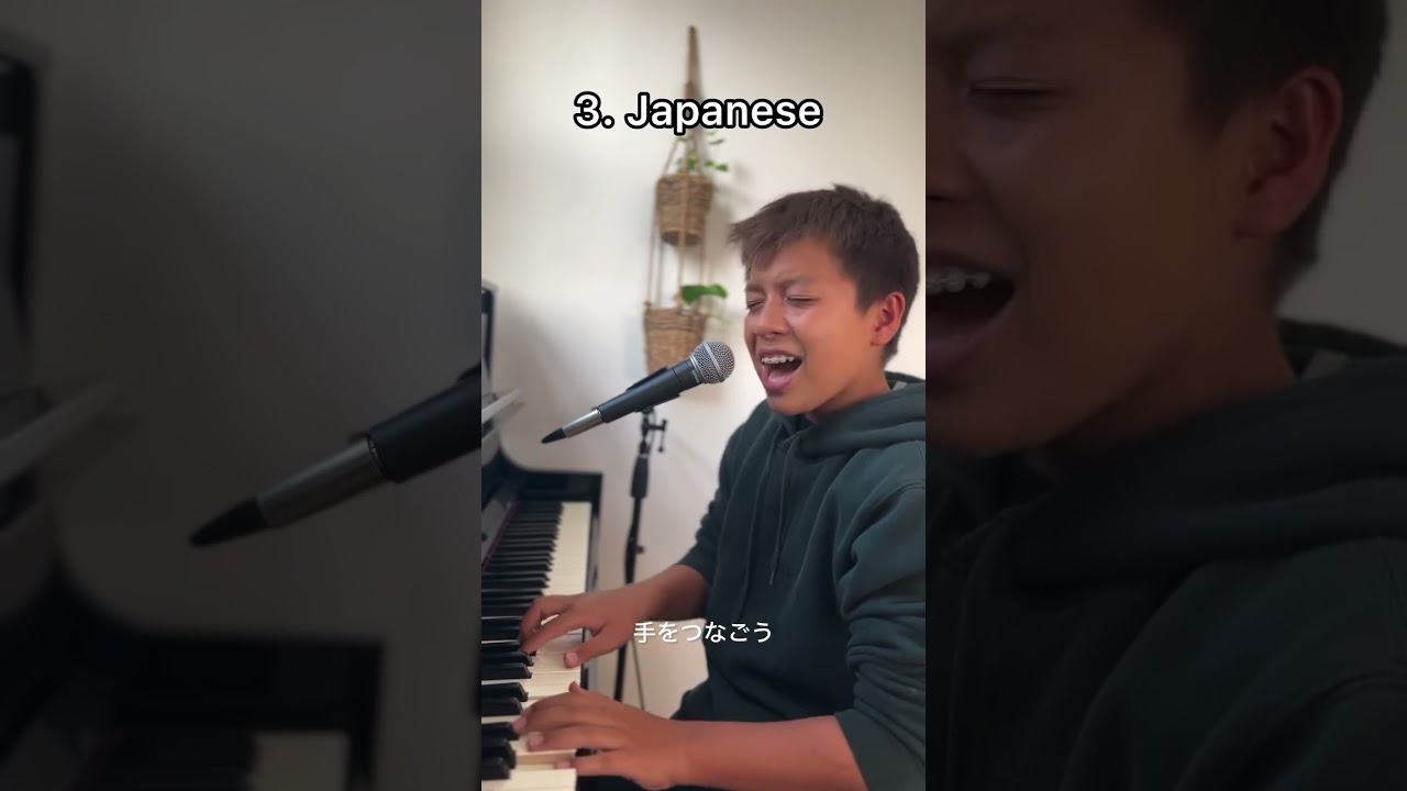 Fly Me To The Moon in 4 languages!