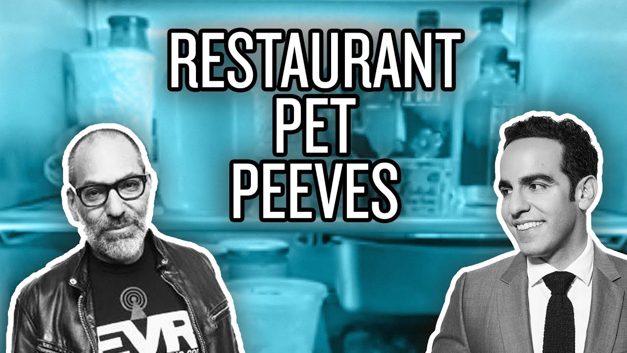 Frank Prisinzano's Restaurant Pet Peeves