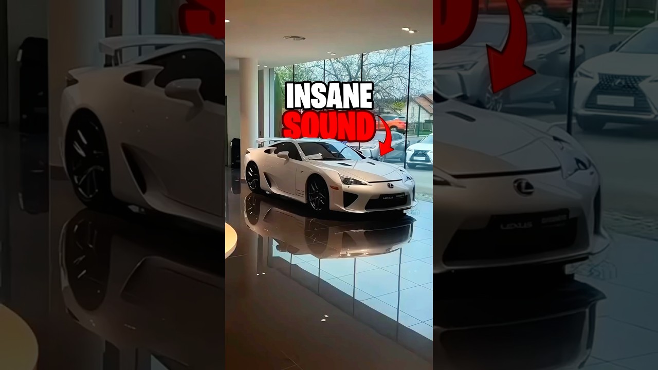 Этот Lexus громче, чем болид Формулы-1 😳