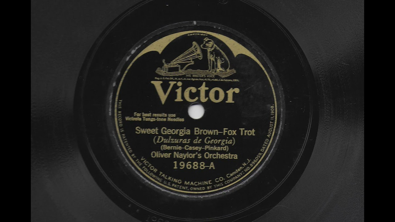 Sweet Georgia Brown - Oliver Naylor's Orchestra - 1925