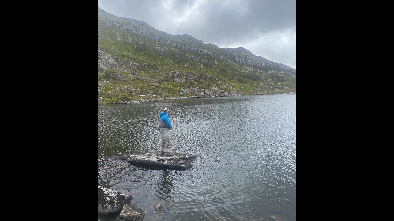 Wild Camping & Fly Fishing Llyn Bochlwyd for Brown Trout with the TEENAGERS 😉🎣👍 VCAC & Ogwen Angling
