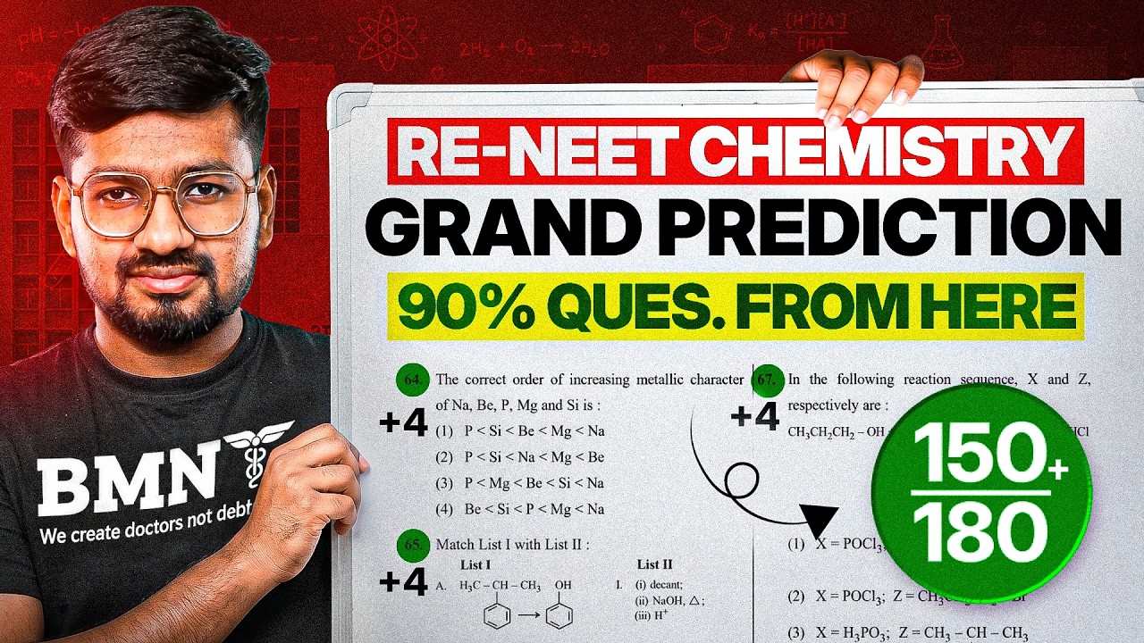 🔥 RE-NEET 2026 Chemistry Grand Prediction | 90% Questions Can Come From These NCERT Lines 😱