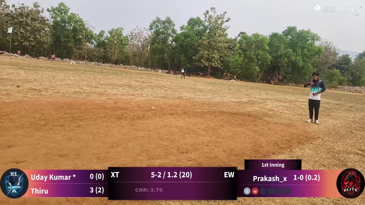 X1 THUNDERS vs Elite Warriors live cricket match | Avanthi Cricket Carnival  live - Avanti Cricket